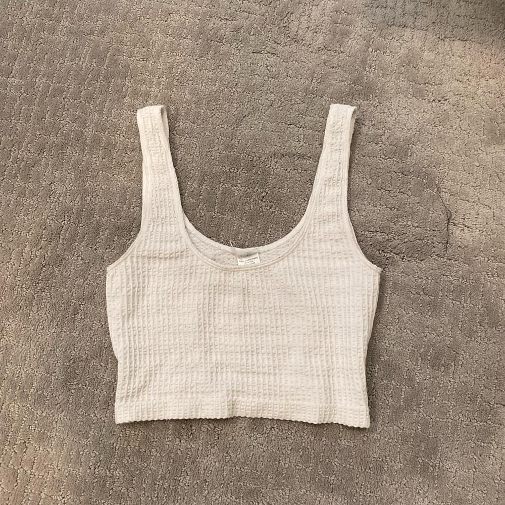 white tank from pacsun, fits small and medium, lightly worn